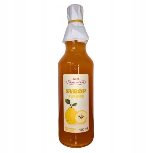 Prosto ze Wsi SYROP Z PIGWY PIGWA PIGWOWY 500ml 0,5L aż 90%