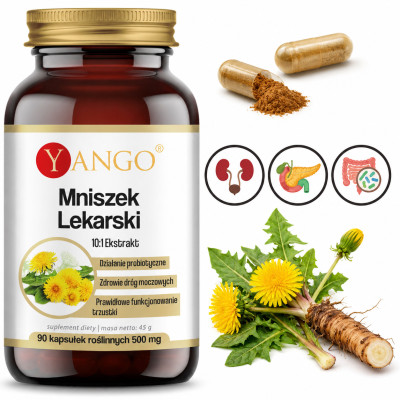 Yango MNISZEK LEKARSKI wsparcie UKŁAD POKARMOWY PROBIOTYCZNIE 90 kapsułek