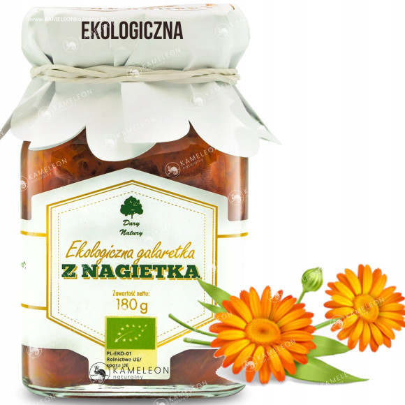 Dary Natury GALARETKA Z NAGIETKA à la DŻEM KONFITURA MARMOLADA 190g EKO
