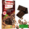 CZEKOLADA GORZKA Z KAWĄ ze stewią bez cukru glutenu bezglutenowa 75g TORRAS