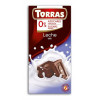 CZEKOLADA MLECZNA Milk Chocolate bez cukru glutenu bezglutenowa 75g TORRAS
