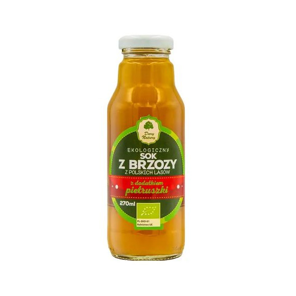 SOK Z BRZOZY Z PIETRUSZKĄ ekologiczny 270ml DARY