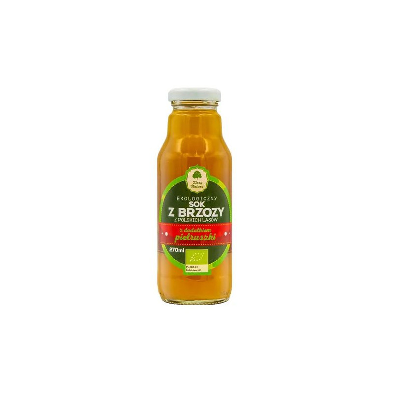 SOK Z BRZOZY Z PIETRUSZKĄ ekologiczny 270ml DARY