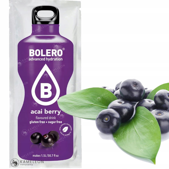 BOLERO DRINK NAPÓJ w proszk ACAI BERRY jagody ACAI