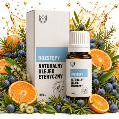 NATURALNY OLEJEK eteryczny NA ROZSTĘPY mix 3 olejków