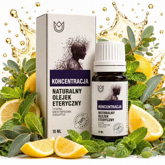 NATURALNY OLEJEK eteryczny KONCENTRACJA mix 3 olejów