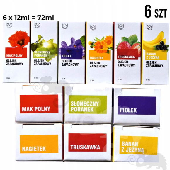 ZESTAW OLEJKÓW OLEJKI ZAPACHOWE wiosenne OLEJEK do aromaterapii 6szt x10ml ZESTAW OLEJKÓW OLEJKI ZAPACHOWE wiosenne OLEJEK do aromaterapii 6szt x10ml
