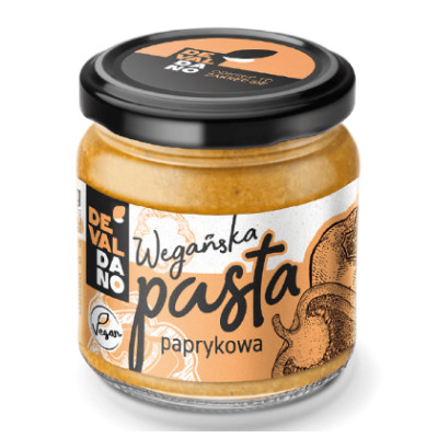 WEGAŃSKA wege PASTA PAPRYKOWA DO PIECZYWA słonecznikowa 170g