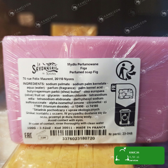 SAVONNERIE de NYONS MYDŁO MARSYLSKIE FIGA 100G