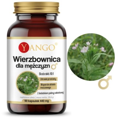 Yango WIERZBOWNICA dla MĘŻCZYZN wsparcie PROSTATA HORMONY
