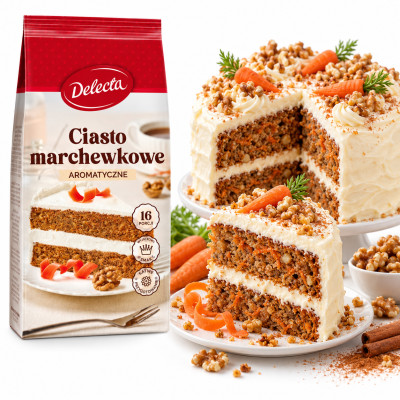 Delecta CIASTO MARCHEWKOWE 410g