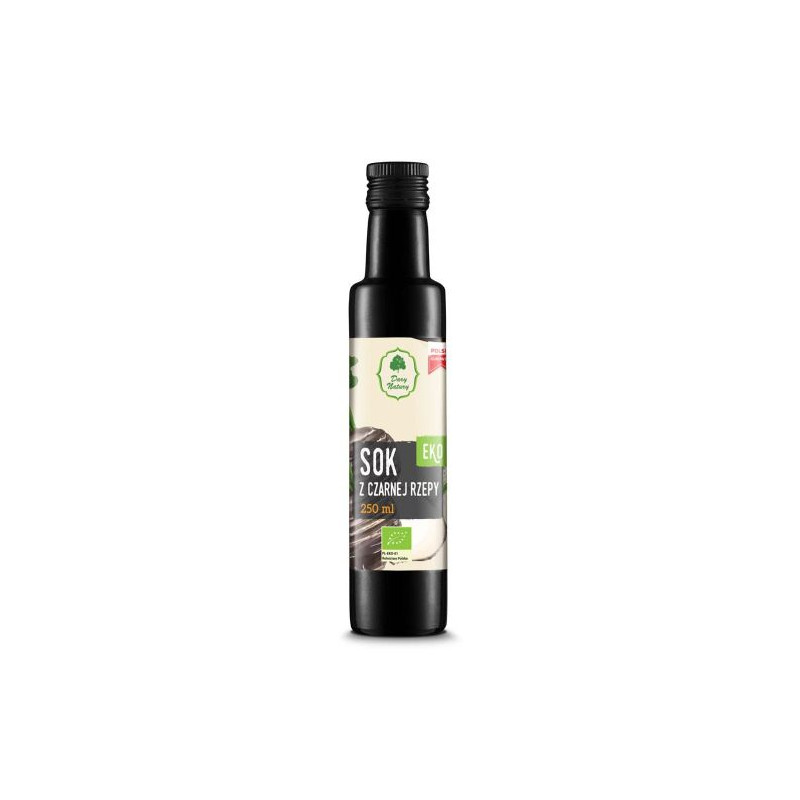 Dary Natury SOK Z CZARNEJ RZEPY ekologiczny 250ml wsparcie TRAWIENIE WĄTROBA