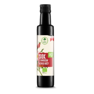 Dary Natury SOK Z OWOCÓW DZIKIEJ RÓŻY EKO ekologiczny 250ml BOMBA WITAMIN