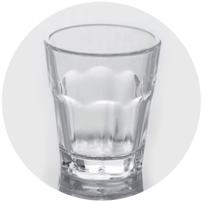 Kameleoen Kulinarny KIELISZEK Z POLIWĘGLANU nietłukący SHOT 50ml 50 ml