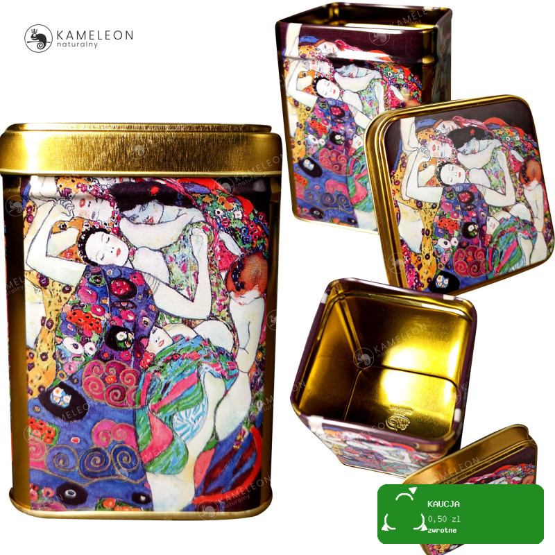 PUSZKA METALOWA nHERBATĘ premium GUSTAW KLIMT 100G
