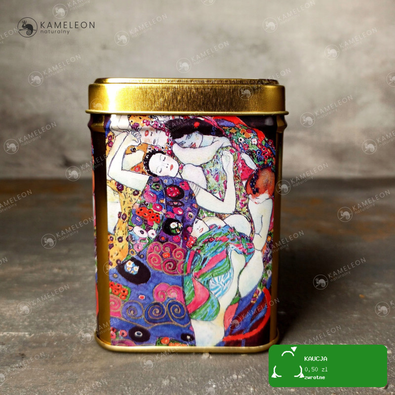PUSZKA METALOWA nHERBATĘ premium GUSTAW KLIMT 100G