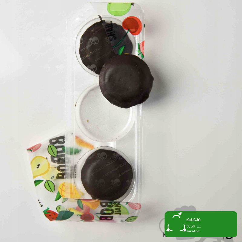 BOB SNAIL JELLY W CZEKOLADZIE GRUSZKA POMARAŃCZA 27g  x5 / WIELOPAK