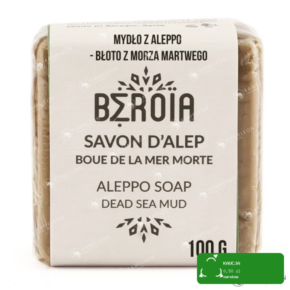 Beroia ALEPPO MYDŁO mix 3x100g GLINKA BŁOTO ARGAN