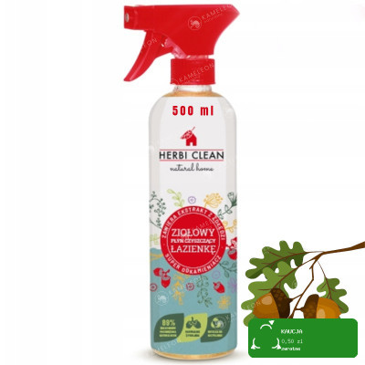 Herbi ZIOŁOWY PŁYN do CZYSZCZENIA ŁAZIENKI 500ml