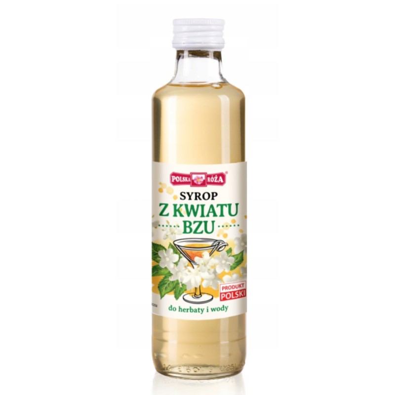 Polska Róża SYROP Z KWIATU BZU kwiat bzu 250ml