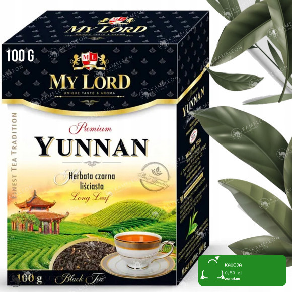 MY LORD HERBATA EARL GREY YUNNAN CEYLON zestaw300G