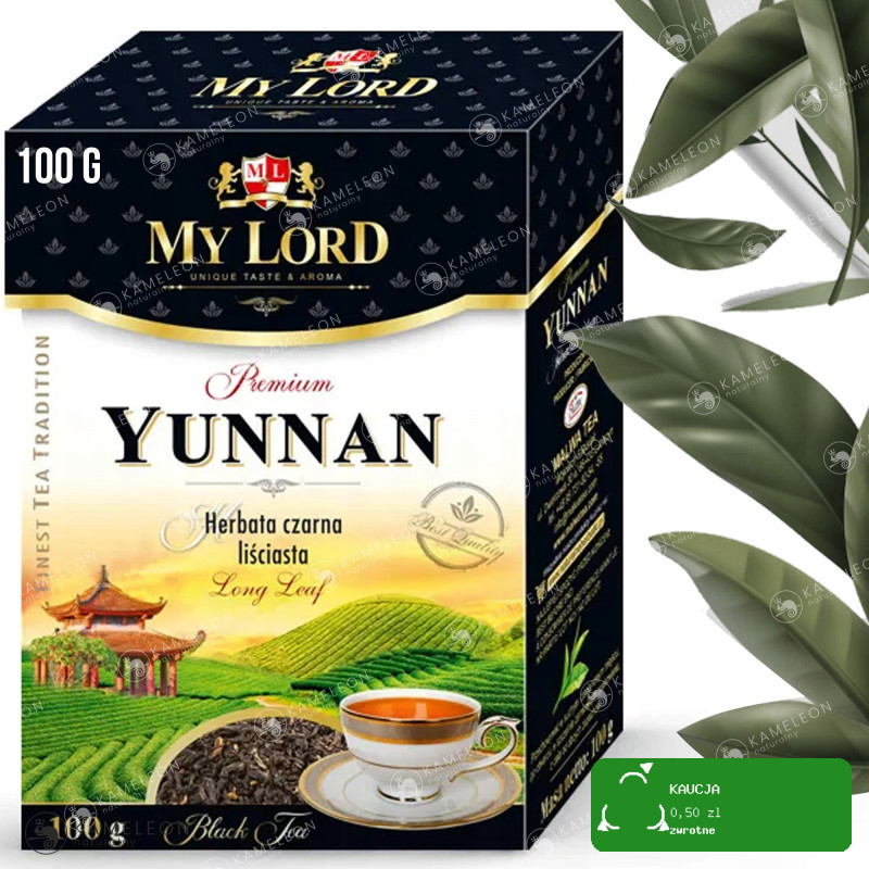 MY LORD HERBATA EARL GREY YUNNAN CEYLON zestaw300G