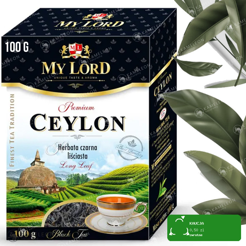 MY LORD HERBATA EARL GREY YUNNAN CEYLON zestaw300G
