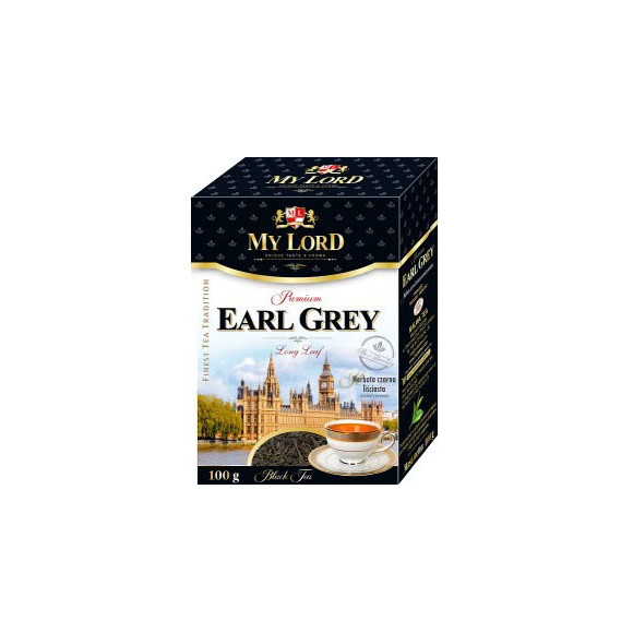 MY LORD HERBATA CZARNA EARL GREY liściasta 100g