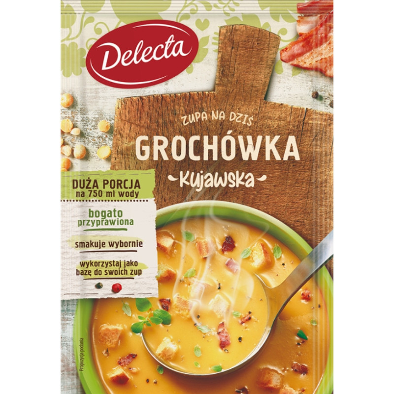 Delecta ZUPA W PROSZKU GROCHÓWKA KUJAWSKA 1szt