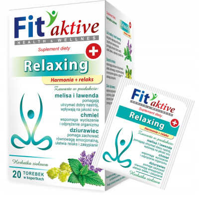 MALWA HERBATA FIT AKTIVE RELAXING relaks harmonia