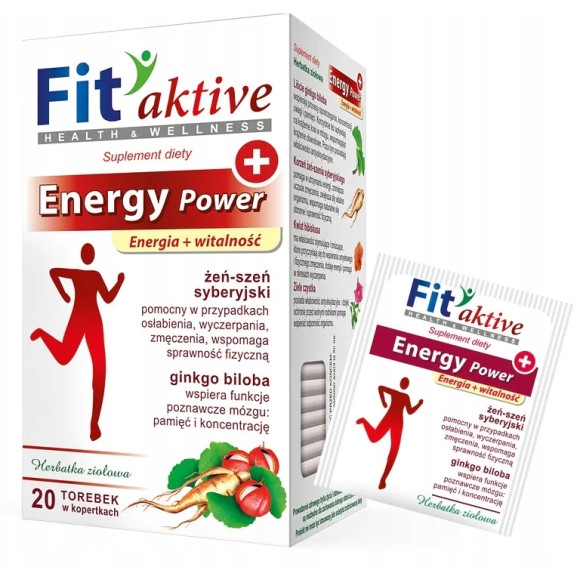 MALWA HERBATA FIT AKTIVE ENERGY POWER 20 saszetek