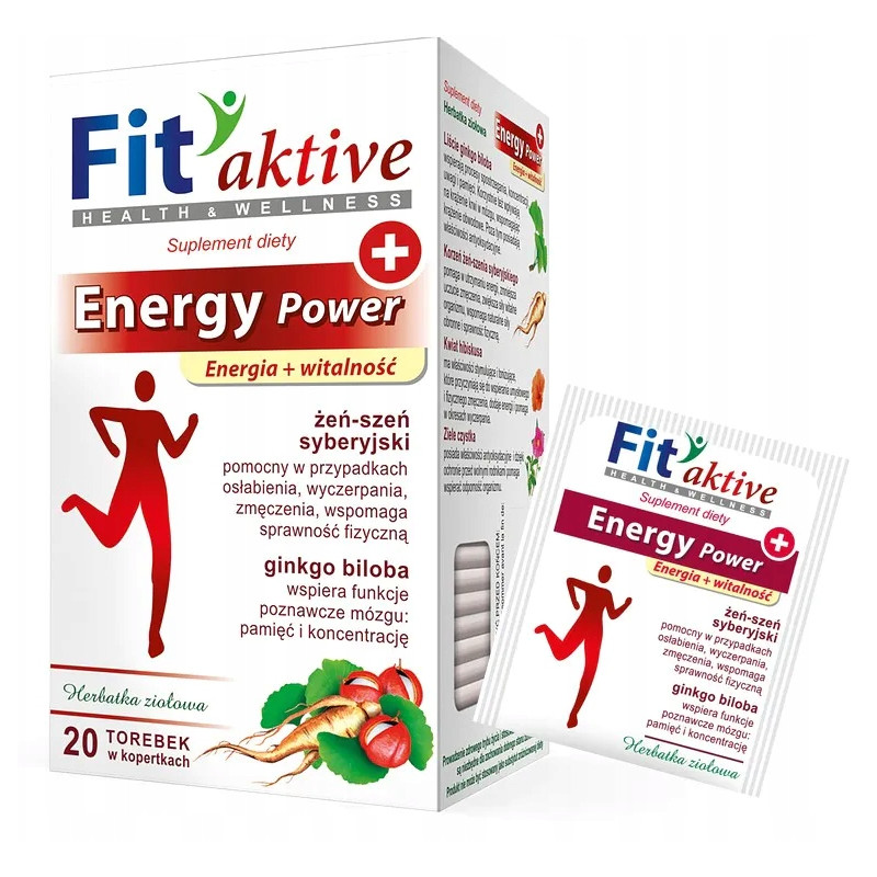 MALWA HERBATA FIT AKTIVE ENERGY POWER 20 saszetek