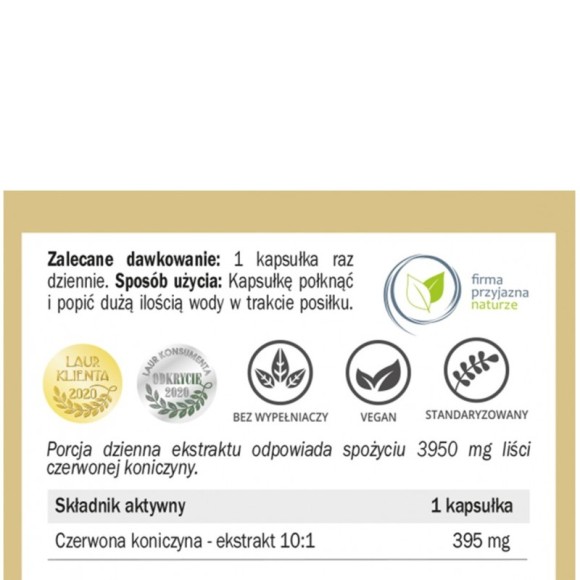 Yango CZERWONA KONICZYNA wparcie MENOPAUZA PERIMENOPAUZA 90