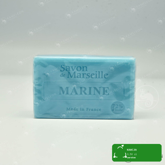 MYDŁO MARSYLSKIE MORSKIE marine 72% kostka 10sztuk 1kg 10x100g La Chatelard