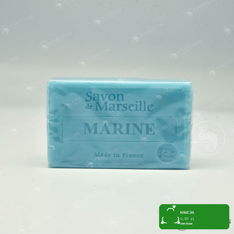 MYDŁO MARSYLSKIE MORSKIE marine 72% kostka 10sztuk 1kg 10x100g La Chatelard