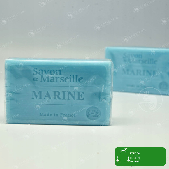 MYDŁO MARSYLSKIE MORSKIE marine 72% kostka 10sztuk 1kg 10x100g La Chatelard