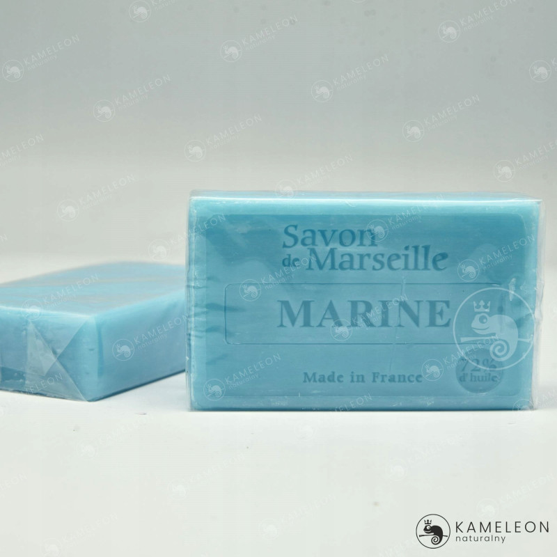 MYDŁO MARSYLSKIE MORSKIE marine 72% kostka 10sztuk 1kg 10x100g La Chatelard