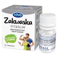 Jogurt domowy VIVO ZAKWASKA SLIM&FIT kultury bakterii 1