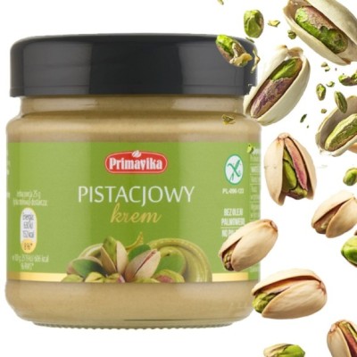 Primavika KREM PISTACJOWY kremowy aksamitny bez glutenu