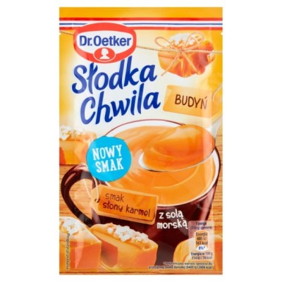 DR.OETKER BUDYŃ SŁODKA CHWILA smak SŁONY KARMEL 43g