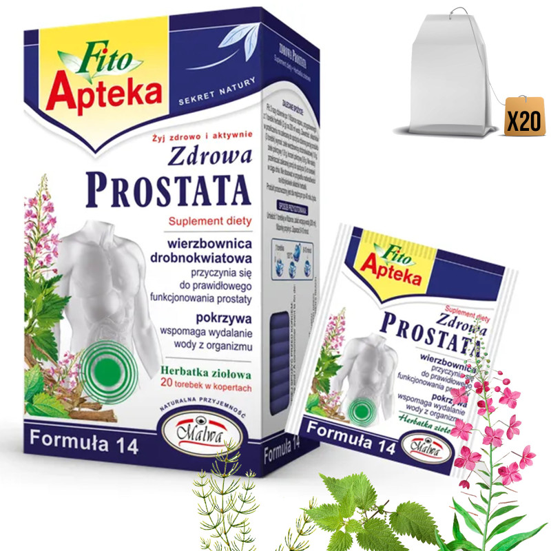 MALWA FITO APTEKA ZDROWA PROSTATA mieszanka ziół 20g - FORMUŁA 14
