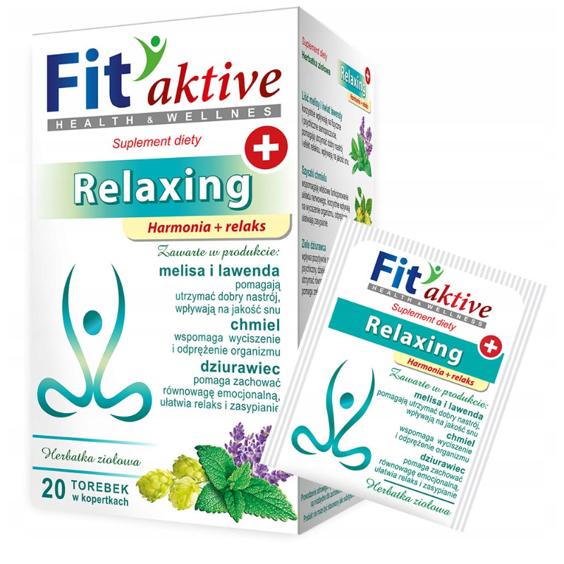 MALWA HERBATA FIT AKTIVE RELAXING relaks harmonia