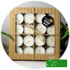 SOJOWE PODGRZEWACZE tealight DYNIOWE BROWNIE 16szt