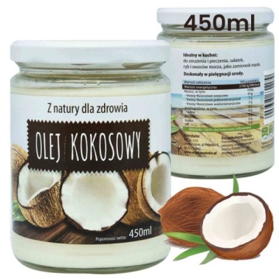 ACS OLEJ KOKOSOWY BEZZAPACHOWY RAFINOWANY 100% naturalny