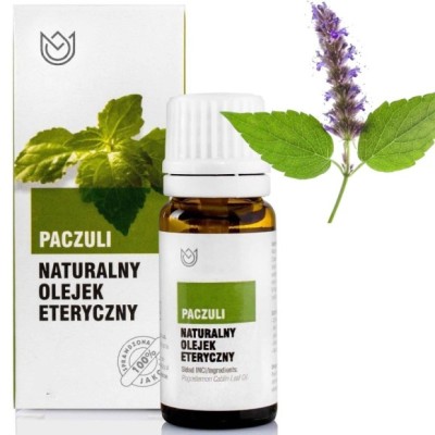 Naturalny OLEJEK ETERYCZNY PACZULI 10ml masaż inhalacje