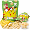 BE RAW! KIDS żelki BANAN Z CHRUPKAMI bez cukru żelatyny 35g owocowe rybki
