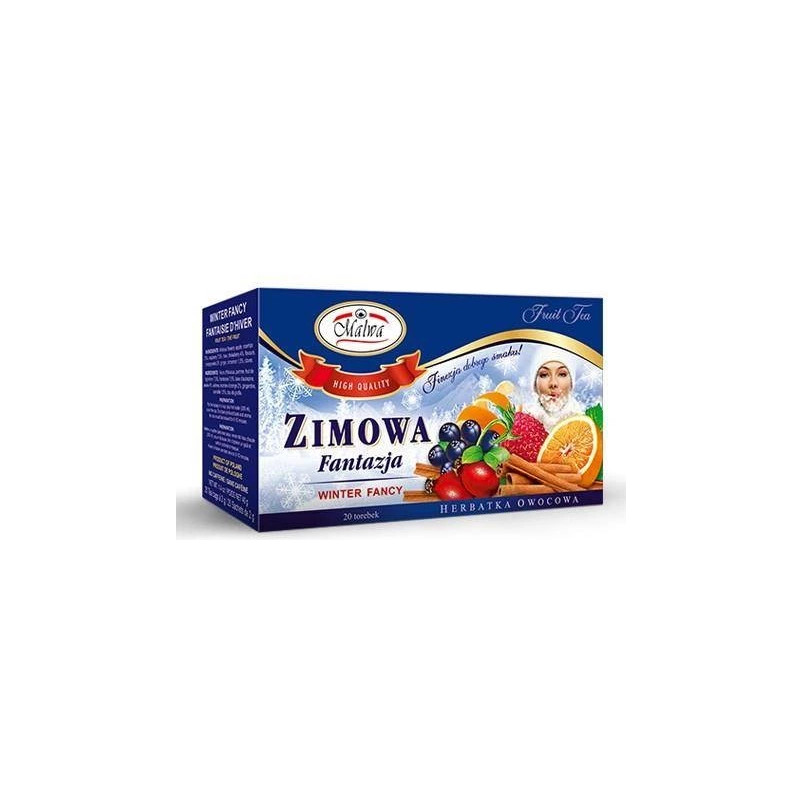 Malwa Herbatka HERBATA OWOCOWA ZIMOWA FANTAZJA