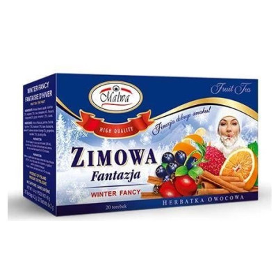 Malwa Herbatka HERBATA OWOCOWA ZIMOWA FANTAZJA
