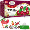 4x Malwa HERBATA OWOCOWA zestaw TRUSKAWKA WIŚNIA DZIKA RÓŻA PORZECZKA 160G