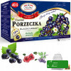 4x Malwa HERBATA OWOCOWA zestaw TRUSKAWKA WIŚNIA DZIKA RÓŻA PORZECZKA 160G